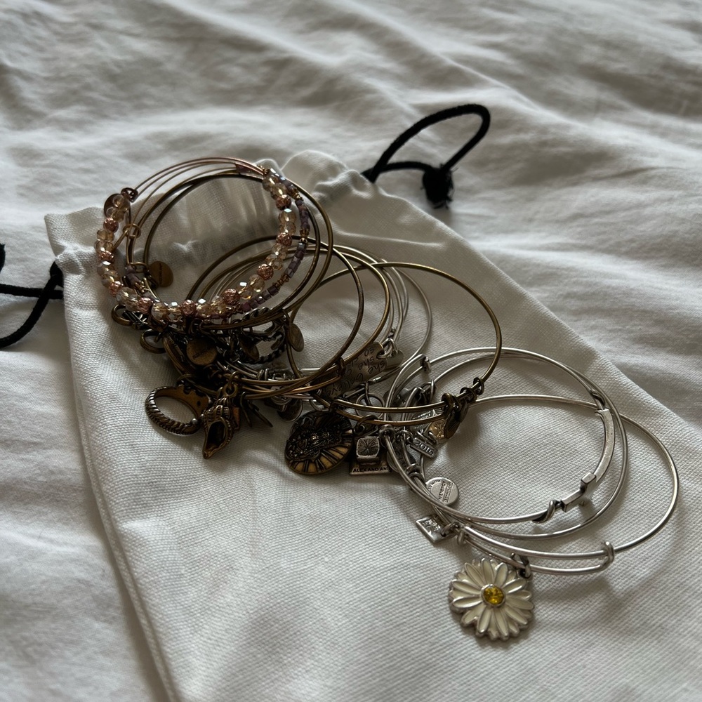 Alex and Ani bracelet bundle + extras